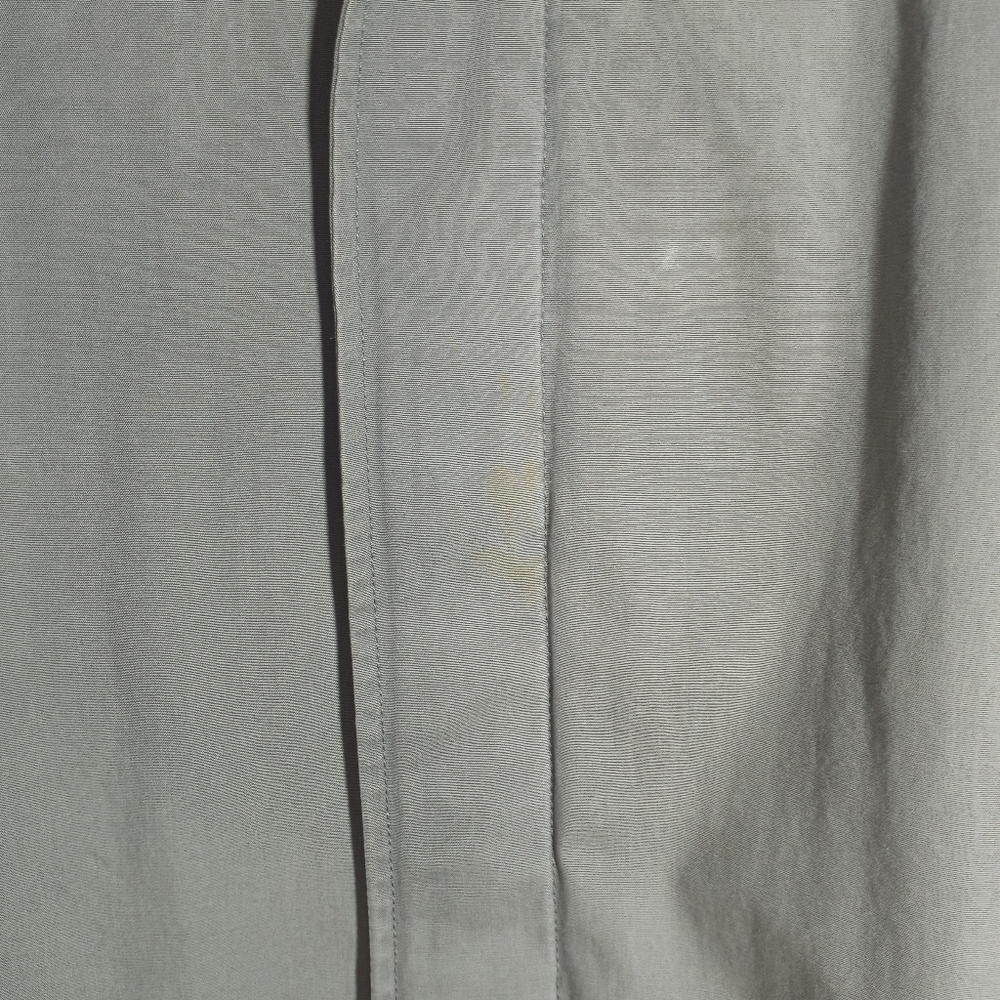 Vintage Gap Y2K Macintosh Trench Classic  Minimalist CBK Grey Cotton Overcoat S - Picture 3 of 13